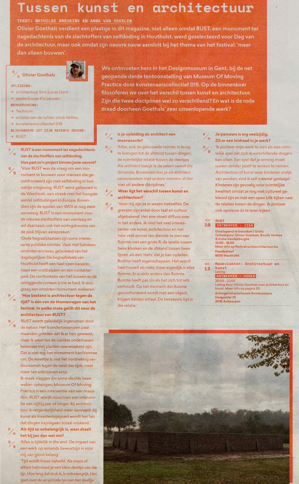 Festival architectuur